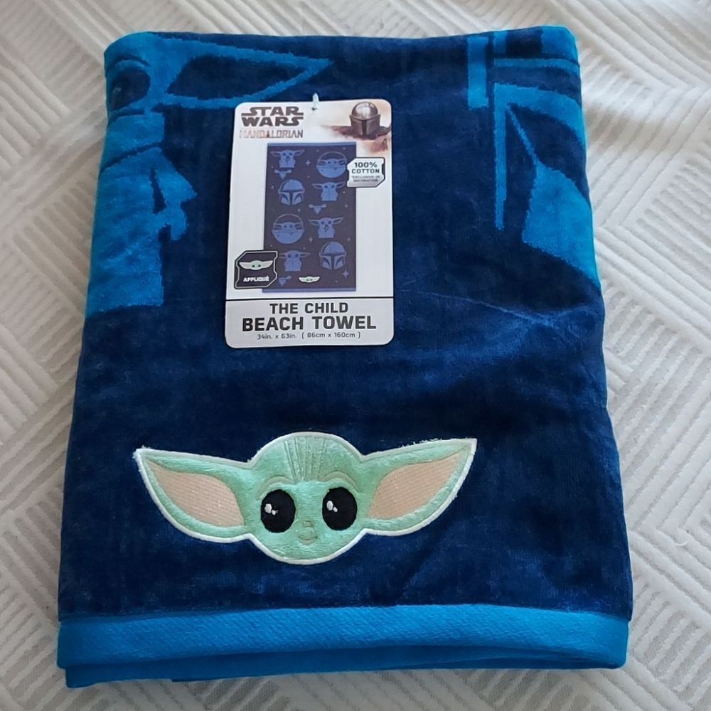 Star Wars The Child Baby Yoda Beach Towel …